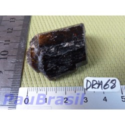 Dravite - Tourmaline ambrée ou acajou brute de 30gr