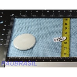 Jade blanc pierre plate fine 7g