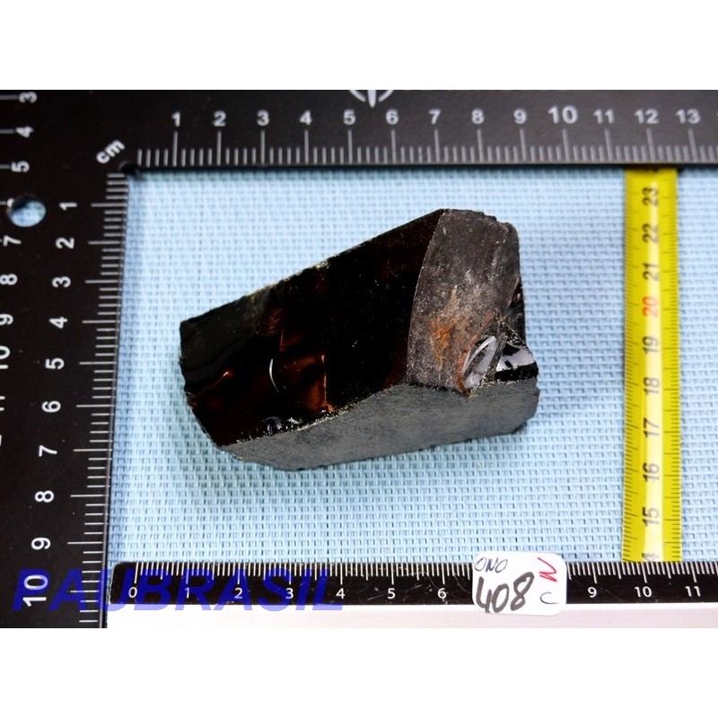 Obsidienne noire en Pierre Brute de 140g
