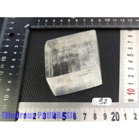 Calcite Optique en pierre polie 215gr Calcite Optique en pierre polie 215gr
