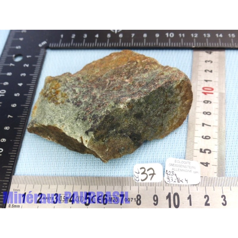 Eclogite en pierre brute Q Extra 425g Allemagne
