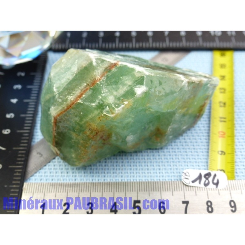 Calcite Verte en Pierre Brute 218g Q Extra