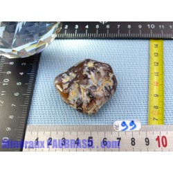 Agate à Eau polie du Bresil 56g Rare