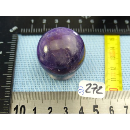 Sphère en Améthyste Madagascar 50gr 33mm diam Sphère en Améthyste Madagascar 50gr 33mm diam