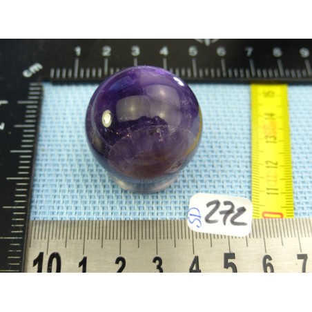 Sphère en Améthyste Madagascar 50gr 33mm diam