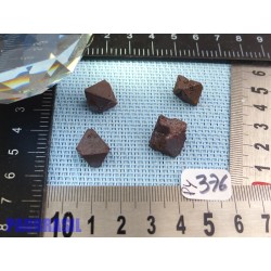 4 Magnétites octaédriques de 14g les 4