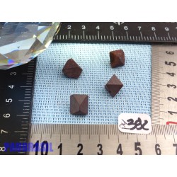 4 Magnétites octaédriques de 12g les 4