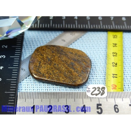 Bronzite en Pierre Plate Fine 16gr50 Bronzite en Pierre Plate Fine 16gr50