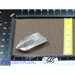 Pointe en Cristal de Roche Q Extra pour lithothérapie 16gr