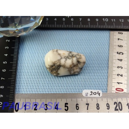 Howlite Véritable en Pierre Roulée 31g Howlite Véritable en Pierre Roulée 31g