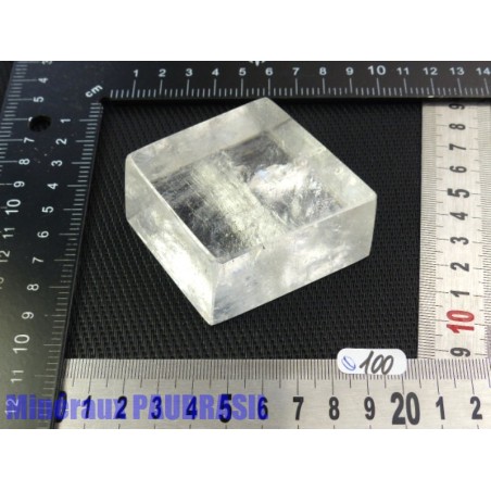 Calcite Optique en pierre polie 182gr