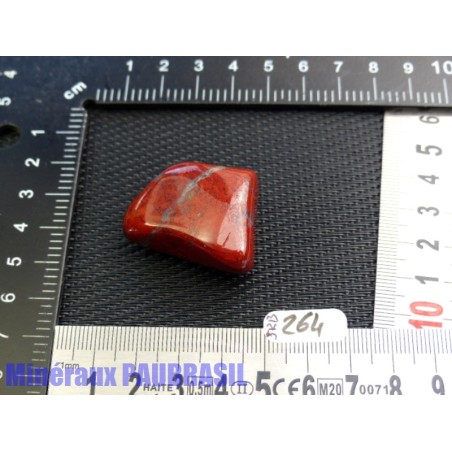 Jaspe Rouge Breschia en Pierre Roulée 31g