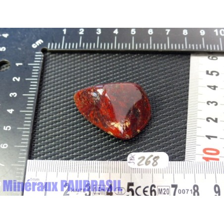 Jaspe Rouge Breschia en Pierre Roulée 28g Jaspe Rouge Breschia en Pierre Roulée 28g