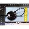 Pi Donut Pendentif en Obsidienne noire 4cm