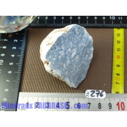 Angelite Anhydrite bleue en pierre brute de 157g