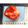 Coeur en Cornaline Madagascar 238g