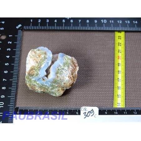 Géode de Calcédoine Bleue 146g Qualité moyenne Namibie Géode de Calcédoine Bleue 146g Qualité moyenne Namibie
