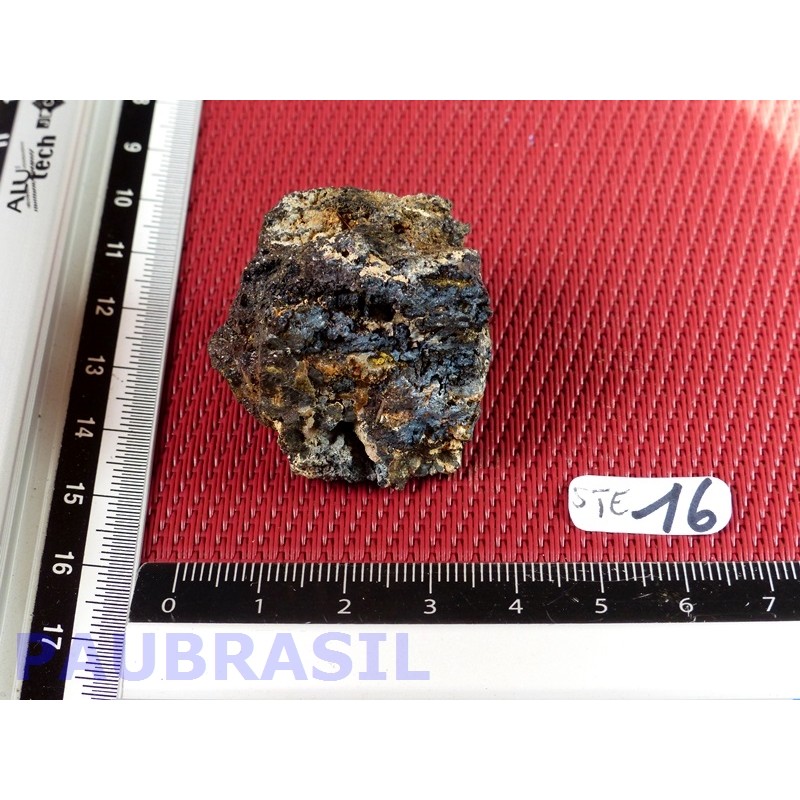 Phosphosidérite, strengite et keckite brute de 35g do Portugal