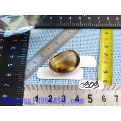 Citrine naturelle du Congo en pierre roulée 10gr Q Extra