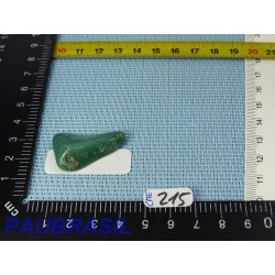 Calcédoine Verte Chrome - Mtorolite Q Extra pierre roulée 6g