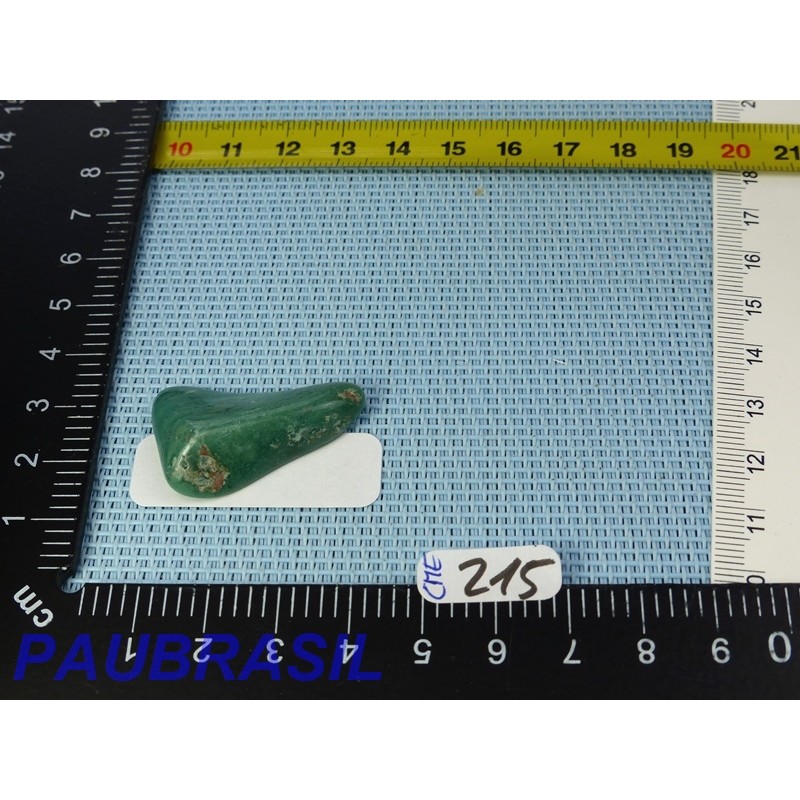 Calcédoine Verte Chrome - Mtorolite Q Extra pierre roulée 6g
