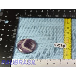 Améthyste en Pierre plate mini d'Auvergne 8gr Q Extra