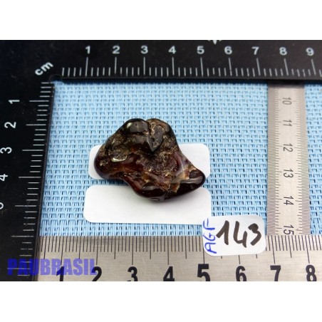 Agate de Feu en pierre semi roulée 11gr