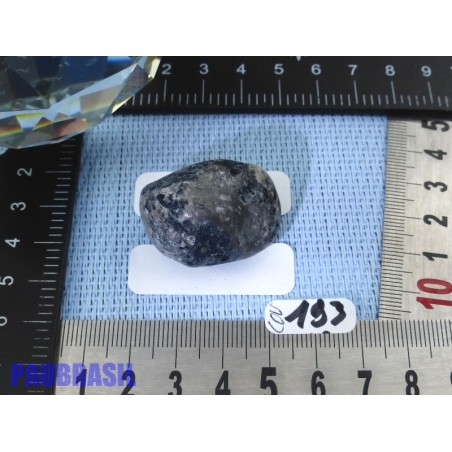 Covellite - Covelline en pierre semi roulée du Pérou 24g