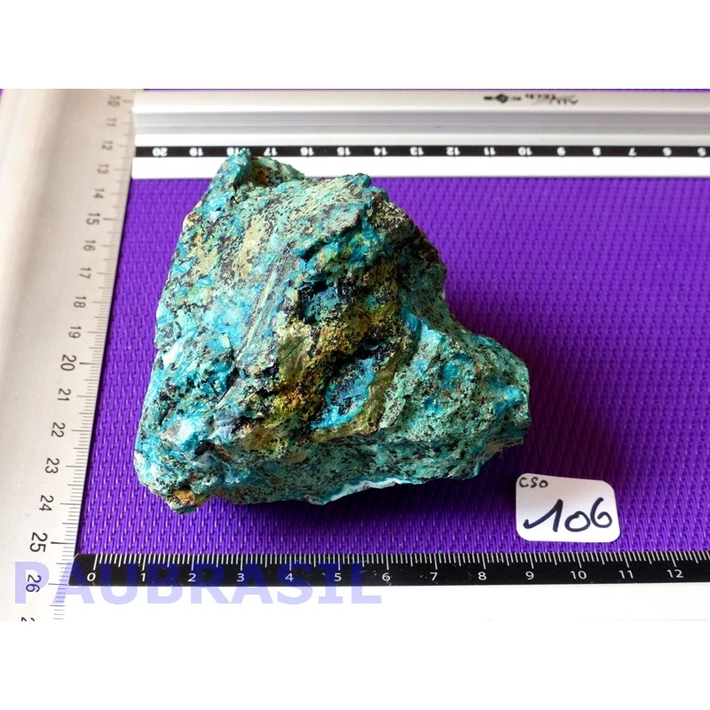 Chrysocolle pierre brute Arizona très rare 397g
