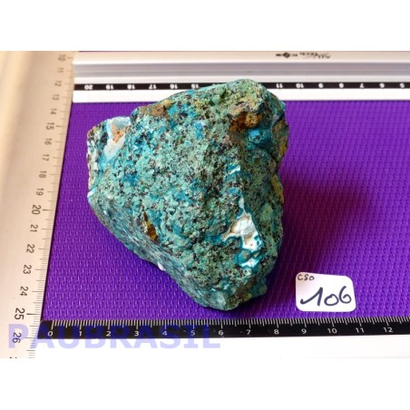 Chrysocolle pierre brute Arizona très rare 397g