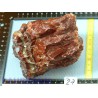 Calcite Hématocrite Brute Q Extra Mexique 1073g