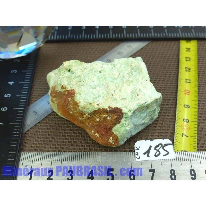 Chrysoprase brute du Brésil 105g