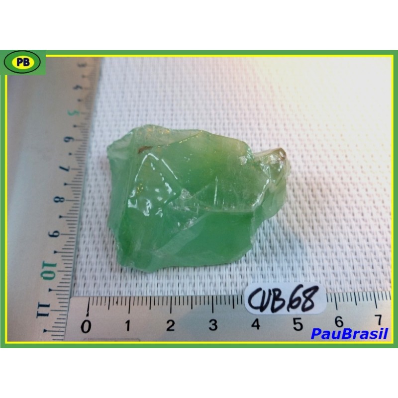 Calcite Verte en Pierre Brute 46g Q Extra