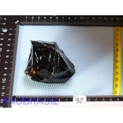 Obsidienne noire en Pierre Brute Translucide Q Extra 220gr