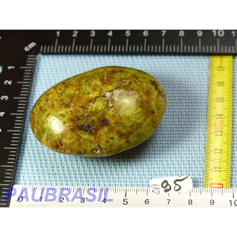 Opale Verte Madagascar galet poli Q Extra 118g