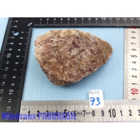 Quartz Fraise - Aventurine Rouge en pierre brute 291gr