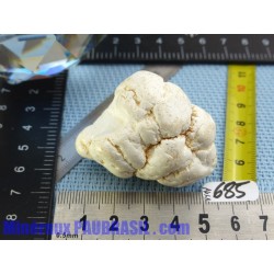 Magnésite en Pierre Semi Roulée 64g