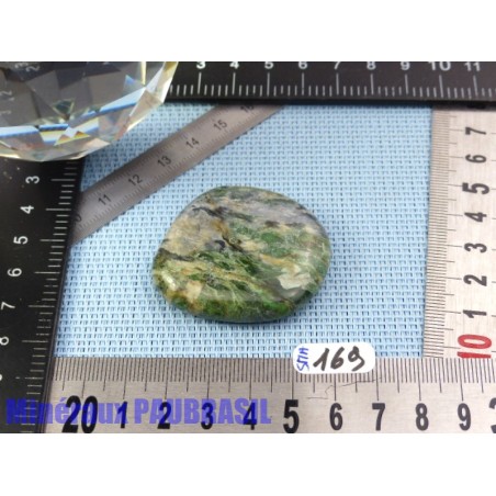 Smaragdite du Cap Corse en galet plat Q Extra 35gr