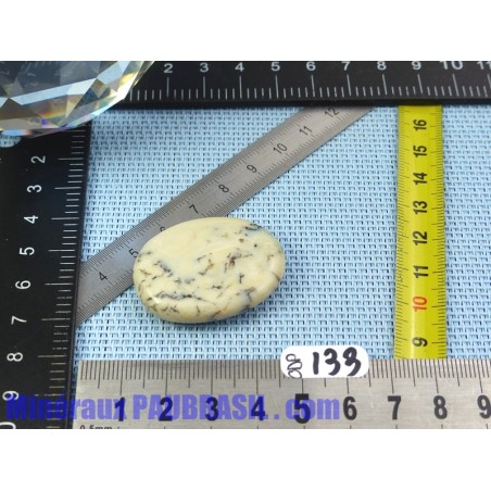 Opale à Dendrites en pierre plate Q Extra 12gr