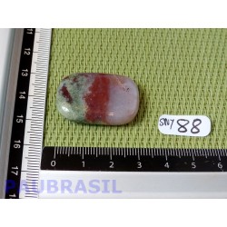 Sardonyx en pierre plate rectangulaire Q Extra 9g