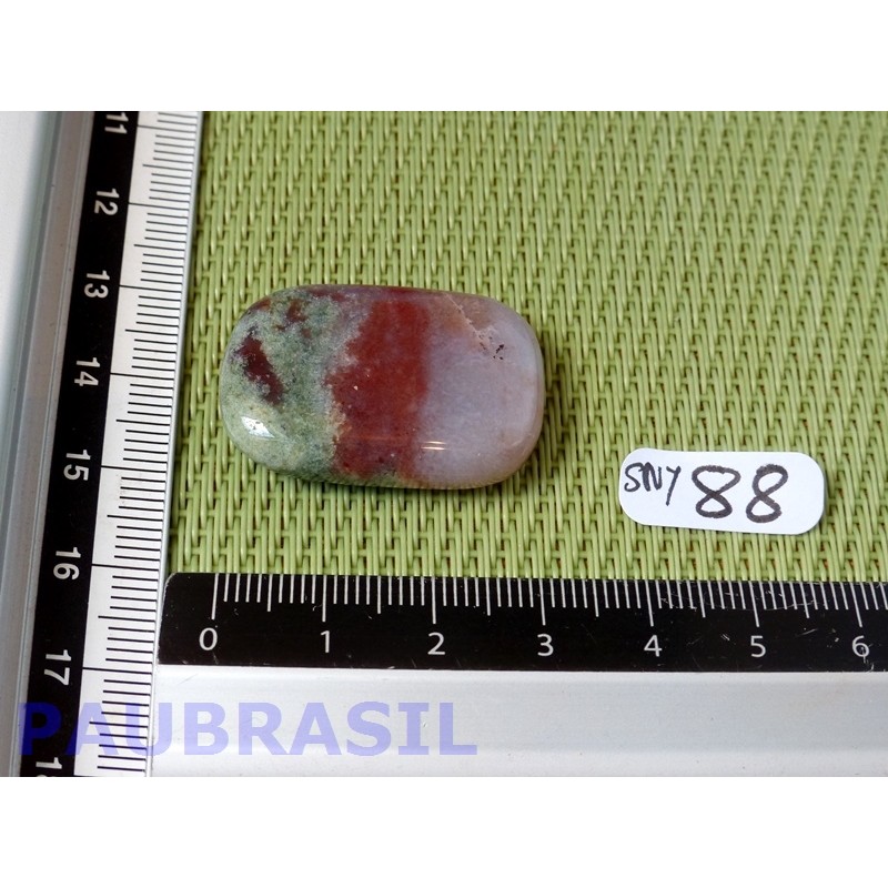 Sardonyx en pierre plate rectangulaire Q Extra 9g