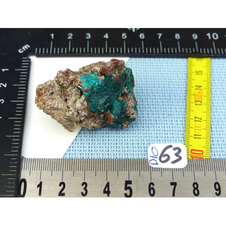 Dioptase en pierre brute Congo 42gr50 Dioptase en pierre brute Congo 42gr50