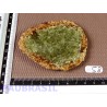 Grenat vert grossulaire du Mali en tranche polie Q Extra 101g