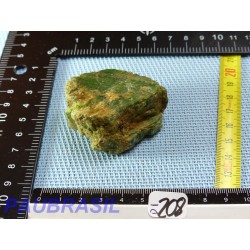 Diopside - Chrome diopside en pierre brute de 98gr