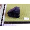 Fluorite fluorine  Violette brute 74g Q Extra Mexique