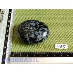 Gabbro Merlinite en galet poli de 74gr Q Extra