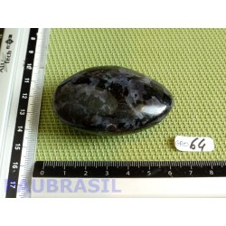 Gabbro Merlinite en galet poli de 87gr Q Extra