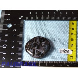 Gabbro Merlinite en pierre plate 23g