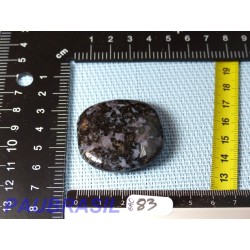 Gabbro Merlinite en pierre plate 32g