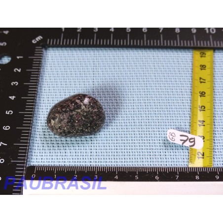 Grenat biotite en pierre roulée de 22g de Madagascar Grenat biotite en pierre roulée de 22g de Madagascar